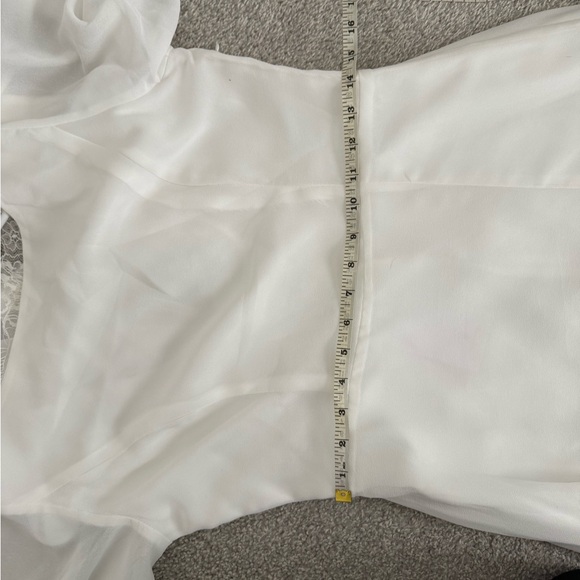 Lulus white elopement/wedding gown - Picture 7 of 9